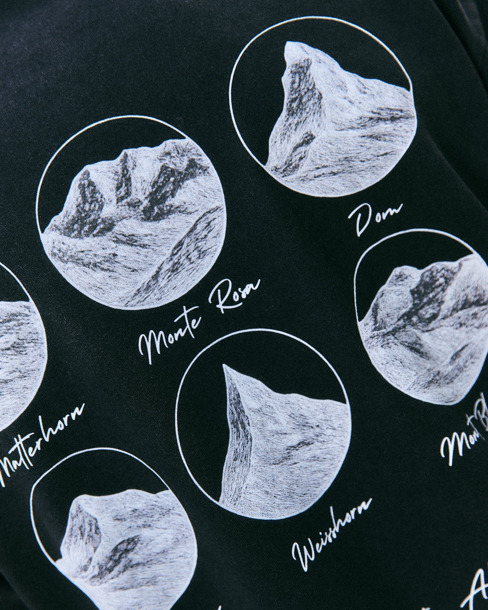 Coszus Alps L/S Black T-Shirt